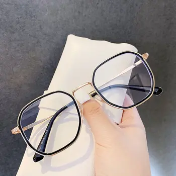 Moda ofis taşınabilir dayanıklı bilgisayar gözlük Ultra hafif çerçeve Anti-mavi ışık gözlük büyük boy gözlük
