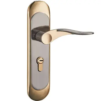Kapalı Ev Kapı Kolu İle Ev İçin Güvenlik kilit anahtarı Seti Alüminyum Alaşım