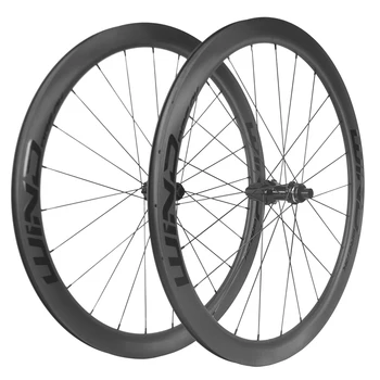 WİNDBREAK disk fren Tekerlekleri Karbon 50mm Kattığı Yol bisiklet fren diski Tekerlek Aks Aracılığıyla