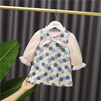 Sıcak Bahar bebek elbiseleri yenidoğan bebek için 1 yıl doğum günü partisi toddler kız giyim vestidos çocuk kız elbise elbise elbise