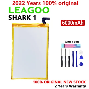 Yeni 100 % Orijinal 6000mAh Telefon Pil Köpekbalığı 1 / Shark1 Yüksek Kaliteli Piller Ücretsiz Araçlar + Takip Numarası