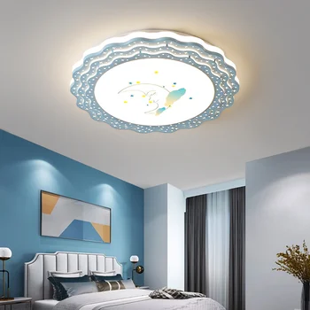 yatak odası ışıkları dekorasyon basit tavan ışık led tavan armatürü tavan cam tavan lambası ev için led ışıkları