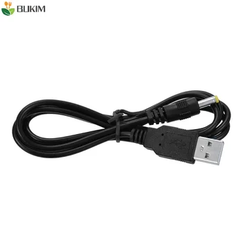 BUKIM 2 ADET USB A DC 5 V 4.0 mm / 1.7 mm Güç Adaptörü uzatma kablosu 80 cm Şarj yedek Sony PSP1000/2000/3000