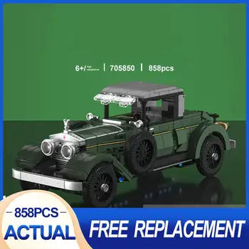 Sembo 705850 Otomobil Müzesi Klasik Araba oyuncak inşaat blokları Dıy Modüler Tuğla Monte Model Bulmaca Hediye Çocuklar İçin