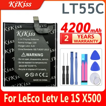 Letv leEco X500 LT55C LT55C 4200mAh Yüksek Kapasiteli Pil İçin Letv leEco X500 LT55C Akıllı Cep Telefonu Pil Büyük Güç