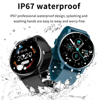 2022 akıllı saat Bayanlar Tam dokunmatik Ekran Spor Spor izle IP67 su geçirmez Bluetooth Android ıOS İçin akıllı saat Kadın