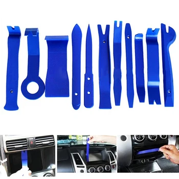 11 ADET Araba Temizleme Kitleri Oto İç Radyo Paneli Trim Dashboard Temizleme Aracı