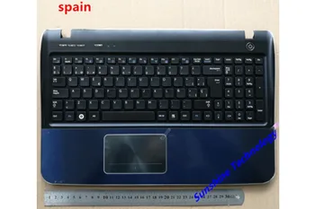 Ispanya düzeni Yeni samsung SF510 SF511 klavye touchpad palmrest SP BA75-02724D