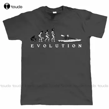 Evrimi Kano Kayaking, Mens T Gömlek Erkekler Marka Giyim Rahat Baskı Harajuku Kısa Kollu Kendi Gömlek Oluşturmak