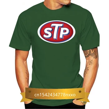 STP Vintage Logo T-Shirt Sıkıntılı Tarzı Oto Yarış Motor T Gömlek