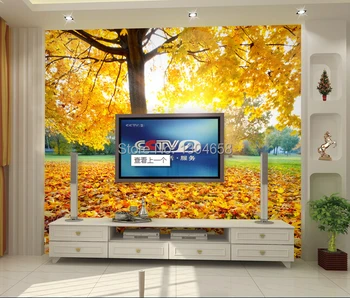Özel büyük 3D duvar kağıdı, güzel doğal manzara resimleri, oturma odası TV zemin yatak odası TV zemin papel DE parede