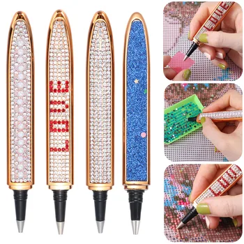 Glitter 5D Elmas Boyama Kalem Sparkle Noktası Matkap Kalemler DIY Craft Nail Art Çapraz Dikiş Nakış Aksesuarları