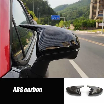 Changan UNI-T 2020-2021 Ünitesi Ayna Kapağı Trim Aksesuarları ABS Karbon SİYAH Araba Yan Kapı Dikiz Aynası çerçeve