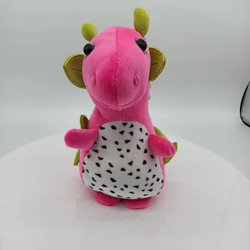 25 CM Kawaii Ejderha Meyve Dinozor Peluş Bebek Sevimli Meyve Hayvan Charizard peluş oyuncak Yumuşak Dolması çocuklar için doğum günü hediyesi