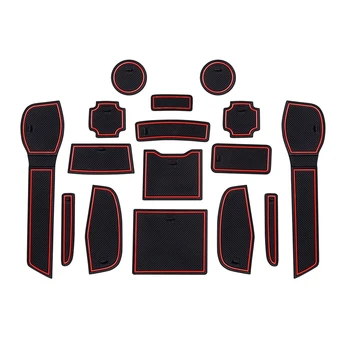 Nissan Qashqai 2019-2021 için Kaymaz Paspaslar, Kauçuk Paspaslar, Merkezi Konsol Paspaslar, saklama kutusu Paspaslar, Kapı Dikişi