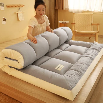 Şişme yatak köpük yatak Kanepe hafızalı köpük şilte Topper king-size yatak Tatami Futon Çift Katlanır yatak odası mobilyası HY