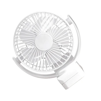 Atenge şarj edilebilir pil Kumandalı Klip Fan, Hava Sirkülasyonlu USB Fan, Ev Ofis Araba İçin Açık Koşu Bandı