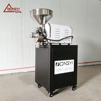 40 kg / saat Freze Kahve Çekirdeği Değirmeni Ticari Kahve Çekirdeği Taşlama Makineleri / Endüstriyel kahve öğütme makinesi