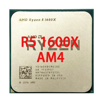 AMD Ryzen 5 1600X R5 1600X3. 6 GHz Altı Çekirdekli Oniki İplik CPU İşlemci 95W L3=16M YD160XBCM6IAE Soket AM4