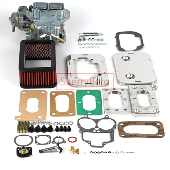 SherryBerg Fajs EMPI 32/36 DGAV Carb Karbüratör + adaptör plakası Kiti + Hava Filtresi (Temizleyici 65mm)+CONTA Seti Mazda B2000 B2200
