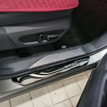 Lexus NX için 260 350h 2022 2023 Paslanmaz Çelik Dış Dış Kapı eşiği tıkama plakası Pedalı Kapak Trim Araba Aksesuarları
