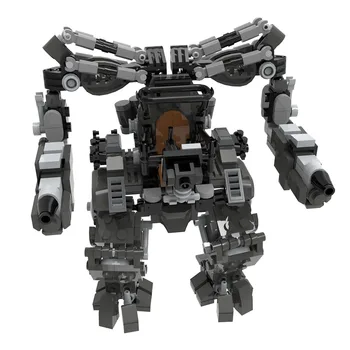 BZB MOC Korku Sahne Hack Robot APU Siber Klasik Mekanik Canavar Bina Blok Montaj Model Çocuk Çocuklar Oyuncak en İyi Hediye