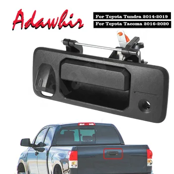 Kamera Deliği ile Arka Dış Bagaj Kapağı Liftgate mandallı kapı Kolu Toyota Tundra Tacoma 2014-2020 için Kamyon 690900C090 690900C091