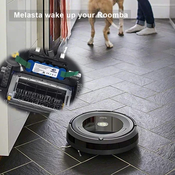 ıRobot Roomba 500 600 700 800 Serisi için Marka Hücreli 4.4 Ah 14.8 V Li-ion Pil 510 530 550 560 650 770 780 790 870 880 R3