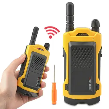 Elektrikli 2 Paket Mini Radyo Kablosuz Konuşma Talkies Çocuklar için Radyo Erkek ve Kız Yürüyüş