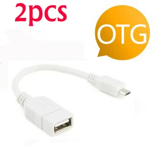Beyaz 2 ADET Mikro USB Host Modu OTG Kablo Sony Tablet S SGPT111 SGPT112 Ücretsiz Kargo