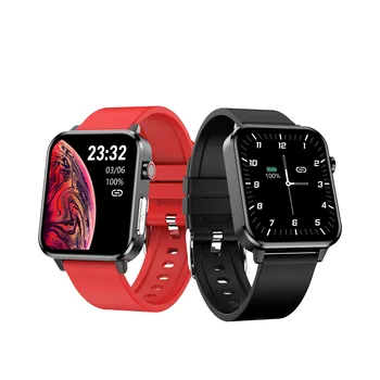 Akıllı saat E86 Bluetooth Çağrı Erkekler Kalp Hızı Kan Basıncı Monitörü spor bilezik Spor Su Geçirmez Kadın Smartwatch