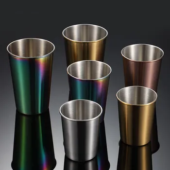 304 Paslanmaz Çelik bira kupası yeniden kullanılabilir kahve çay su Bardağı Yaratıcı Drinkware Ürünleri Bar ve İçecekler için Ev Gereçleri