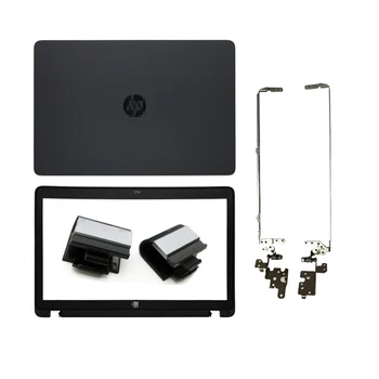 YENİ Laptop LCD arka kapak / Ön Çerçeve / Menteşeler / Menteşe Kapağı Hp Probook 450 G1 455 G1 Üst Durumda 721932-001 Siyah