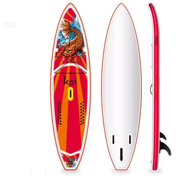 Dropshipping OEM şişme su kurulu ayakta sörf tahtası yarış alt kürek kurulu sörf tahtası su sporları erkekler için