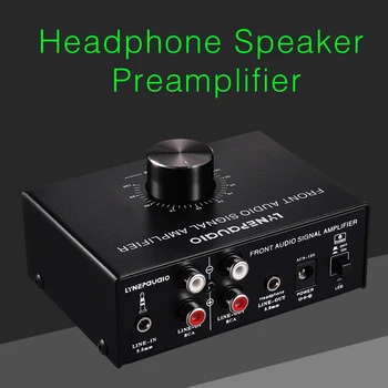 KYYSLB Kulaklık Hoparlör Amplifikatör Preamp Stereo sinyal amplifikatörü Amplificador Çift Ses Kaynağı Ses Kontrolü ile