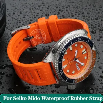 20mm 22mm Kauçuk Watchband Mido Dümenci Seiko Breit-ling Serisi Spor Silikon Hızlı Bırakma Su Geçirmez bilezik kayışı