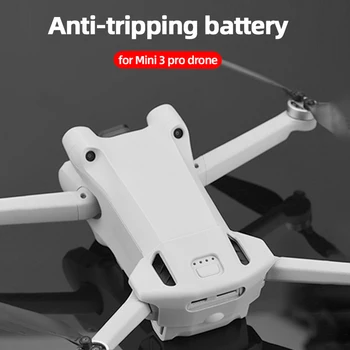 Drone pili koruma kapağı Anti-Damla Toka Tutucu DJI Mini 3 Pro drone pili Toka Anti-gevşek Sabitleyici kaymaz Klip