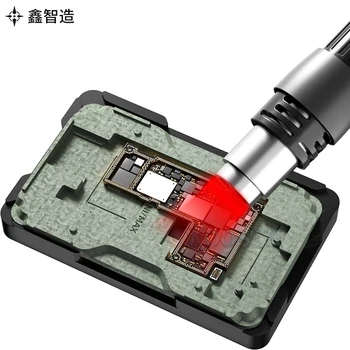 XINZHIZAO Tamir Araçları 14 İN 1 BGA Reball Stencil Fikstür iphone X 11 12 13 Pro Max Anakart PCB Orta Katmanlı Örgü