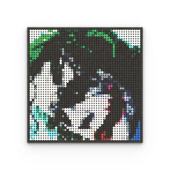 Disney Karakter Joker Film Figürleri Piksel Mozaik Sanat Boya Yapı Taşları Boyama Eğitim Dekorasyon Koleksiyonu Çocuk Oyuncakları