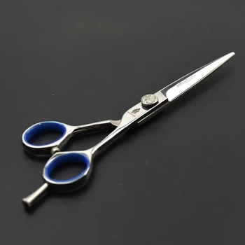 6 inç Profesyonel saç kesme makası Kuaför Malzemeleri Japon Paslanmaz Çelik 440C berber makası Saç Kesimi İçin