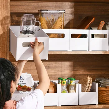 Mutfak depolama Japon dolap saklama kutusu Mutfak dik Açı saklama kutusu çok fonksiyonlu çekmece