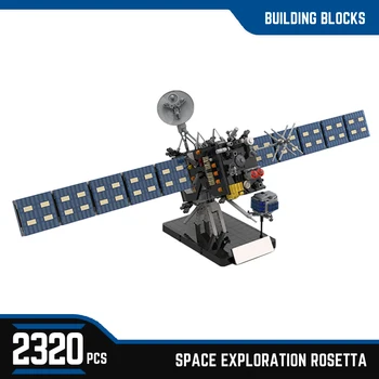 MOC-69083 Uzay Probu Rosetta Comet Roket Uzay Modeli Yapı Taşları Yüksek teknoloji Savaşları Tuğla Oluşturucu Fikirleri Eğitim Oyuncaklar