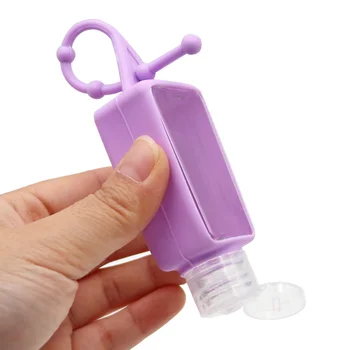 5 adet Losyon şampuan şişesi Rastgele Renk Boş Ev Kullanımı Doldurulabilir losyon kabı Seyahat Kozmetik Sıvı Basın Pompası Sprey Şişesi
