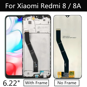 Xiaomi Redmi için 8A LCD ekran dokunmatik ekranlı sayısallaştırıcı grup Değiştirme Xiaomi Redmi İçin 8 LCD M1908C3IC