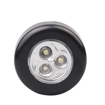 Kablosuz Başucu Lambası 3 LED Tavan Duvar dolap ışığı Sensörü akülü Lamba Gece Lambası Ev Ev Dolap Aydınlatma