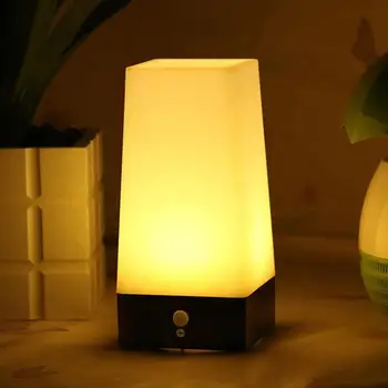 Projeksiyon Ayarlanabilir Kablosuz dış mekan sensörü ışık Ah Sensörü Gece Lambası Pil Mesafe Kontrolü Yatak Odası İçin Uygun