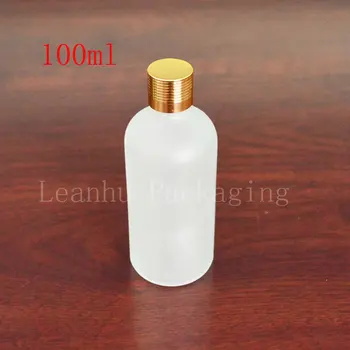 100ml yağ şişeleri toptan şeffaf buzlu iplik dereceli uçucu yağ şişesi noktaları şişeleme boş