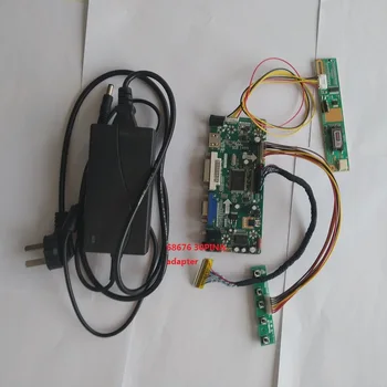 DIY VGA Audio LCD evrensel M. NT68676 Denetleyici sürücü panosu için adaptör gücü ile panel LCD ekran DIY uyumlu