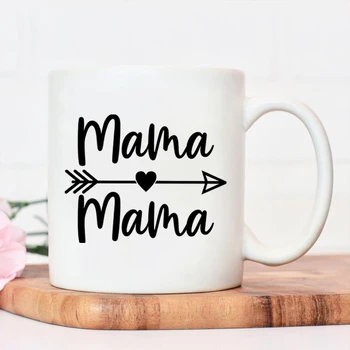 Mama Su Bardağı Anne Hayat Baskı Kullanımlık Eko Seramik Kupa Yaratıcı Suyu Bayan Kupalar Büyük Kapasiteli Anne çay fincanları