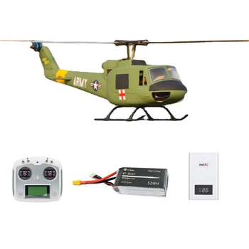Uçan Kanat UH - 1 Huey Sanal Helikopter Simülasyon Uzaktan Kumanda Model Uçak 470 Sınıf ile H1 Uçuş Kontrol GPS